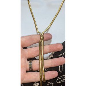 Plunder Jewelry Gold Twist Chain Necklace